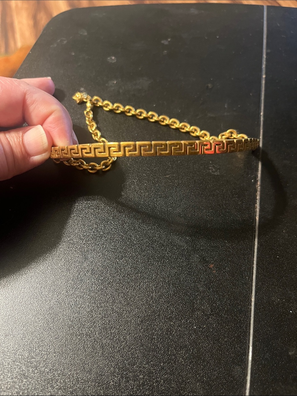Versace Greca choker